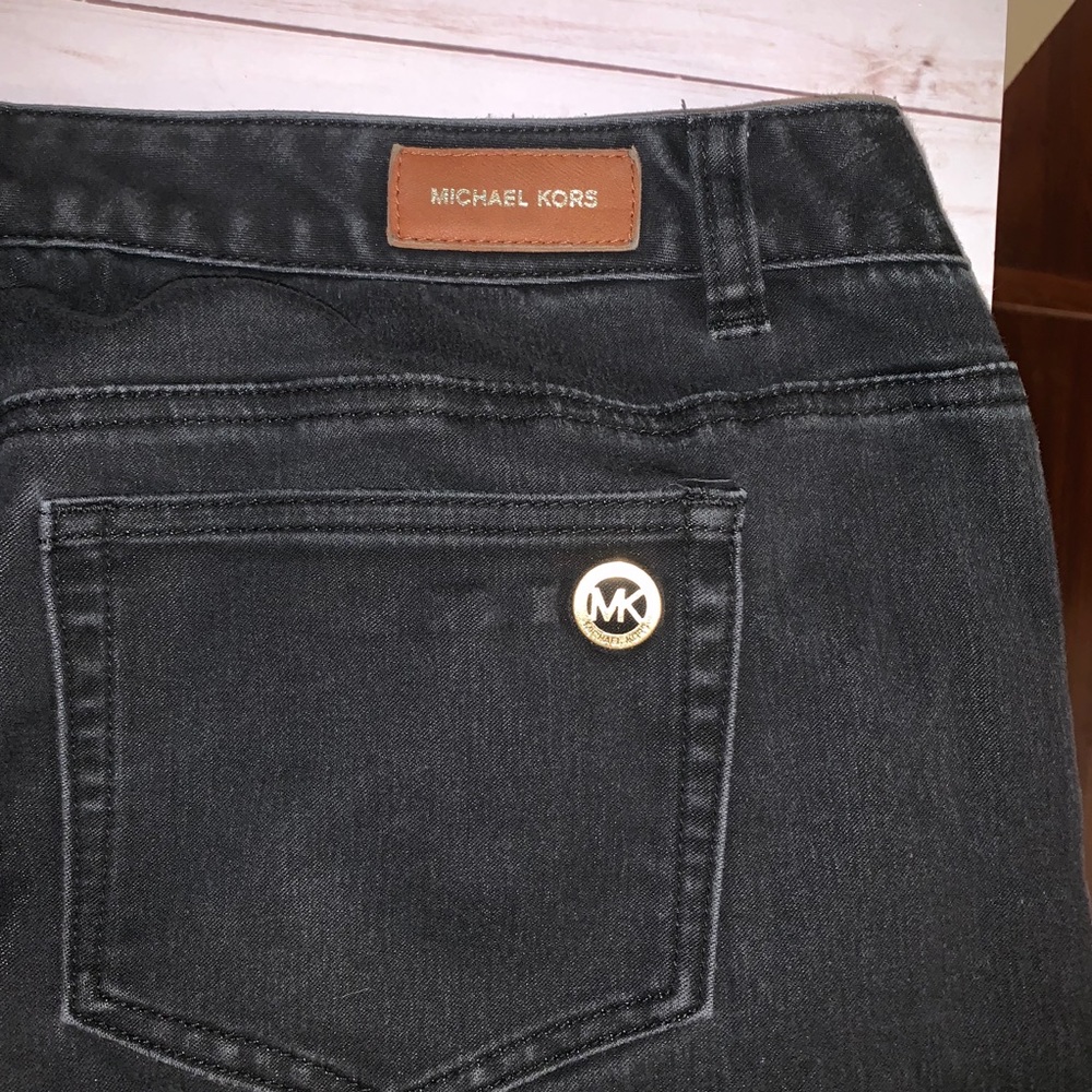 16W Michael Kors Jeans Black Skinny leg